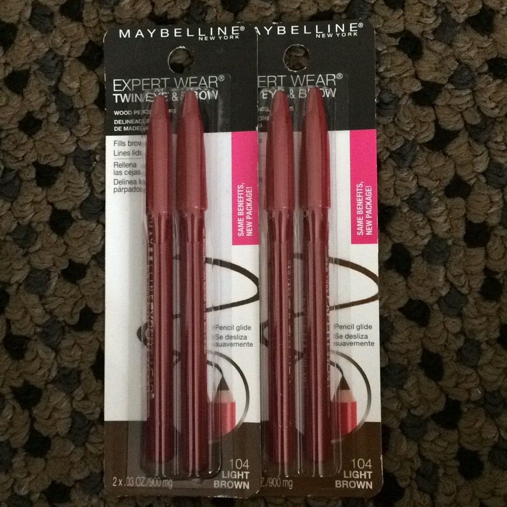 Maybelline twin eye and brow pencils